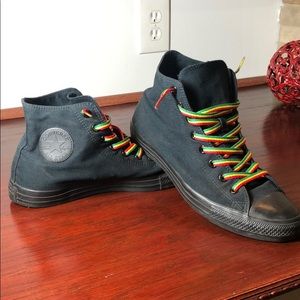 Men’s Black Converse High Tops